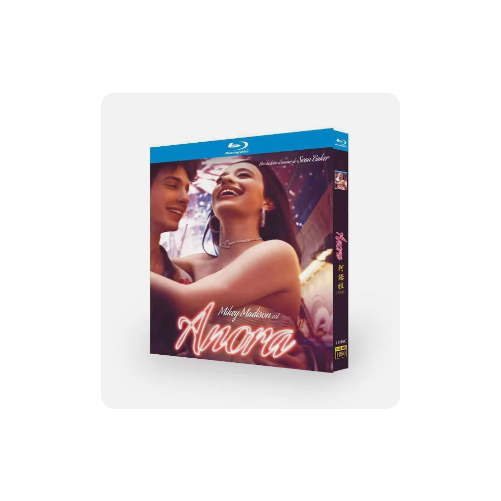 Anora (2024)：1-Disc 1080P BD All Region New Box Set Sealed