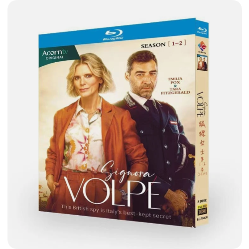 Signora Volpe Season 1-2 3-Disc 1080P BD All Region New Box Set Sealed