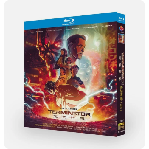 Terminator Zero:2024 2-Disc 1080P BD All Region New Box Set Sealed