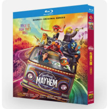 The Muppets Mayhem Season 1 2 Disc 1080P BD All Region New Box Set