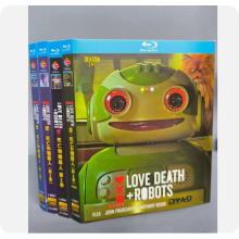 Love, Death & Robots Season 1-4 (2025) ：4-Disc 1080P BD All Region New Box Set