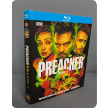 Preacher Season 1-4:4-Disc 1080P BD All Region New Box Set Sealed