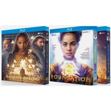 Foundation Season 1-3：6-Disc 1080P BD All Region New Box Set Sealed