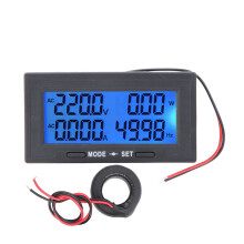 YB5142DM 0-500V Digital LCD AC Voltage Current Tester Meter #2