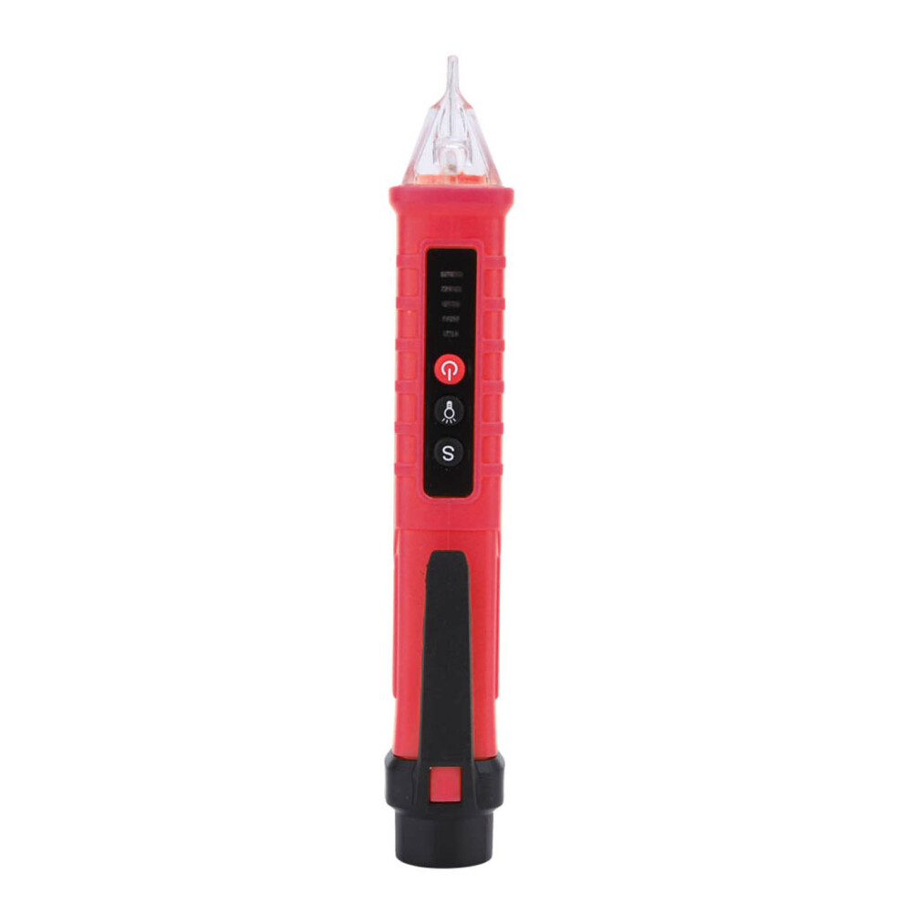 802 High Accuracy Voltage Detector Tester Pen 48-1000V/12-1000V Red 610830936631
