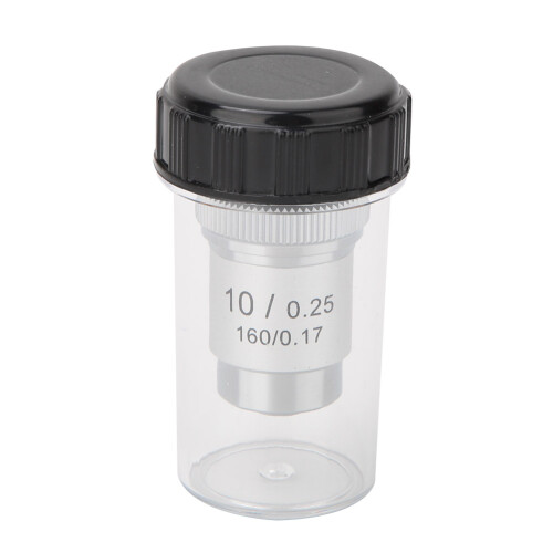 195 AllSteel Achromatic Objective Lens 10X for Biological Microscopes