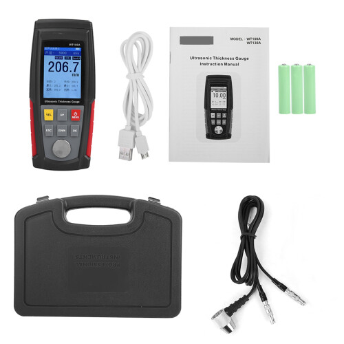 WT100A Digitaler Ultraschall-Dickenmessgerät mit USB-Aufladung
