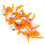 40Pcs Dental Interproximal Plastic Wedges Orange M 3