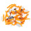 40Pcs Dental Interproximal Plastic Wedges Orange M 2
