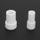 2Pcs Dental Suction Tube Adapter Ejector for Disposable Surgical Use 3