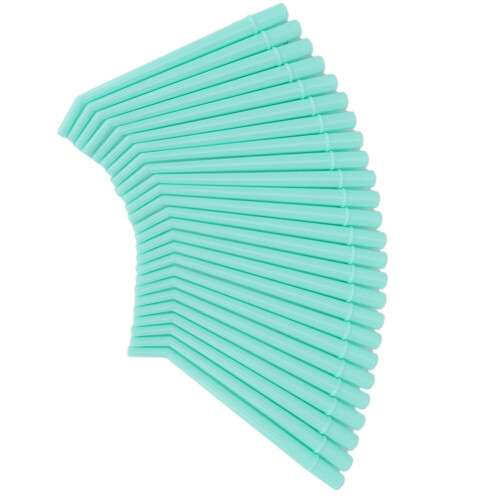 25 Stk Einweg-Dentalaspiratorspitzen (Grün, Groß) 2