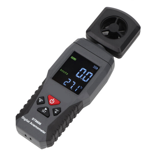 SMART SENSOR Windmesser ST9606 Tragbar Anemometer 2