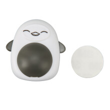(Black) Catnip Wall Balls Cartoon Safe Teeth Cleaning 360 Rotatable Cat Toy