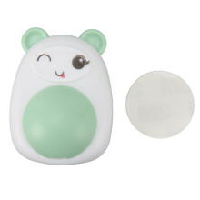 (Green) Catnip Wall Balls Cartoon Safe Teeth Cleaning 360 Rotatable Cat Toy