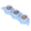 (Blue) Catnip Balls Interactive Pea Shape Kitten Toy Pink 4