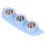 (Blue) Catnip Balls Interactive Pea Shape Kitten Toy Pink 2