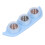 (Blue) Catnip Balls Interactive Pea Shape Kitten Toy Pink 3