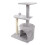 Cat Tree Multi Layer Scratching Tower Toy with Hanging Plush Ball 2