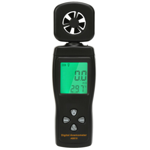 SMART SENSOR AS816 Mini Digital-Anemometer 0,3-30m/s