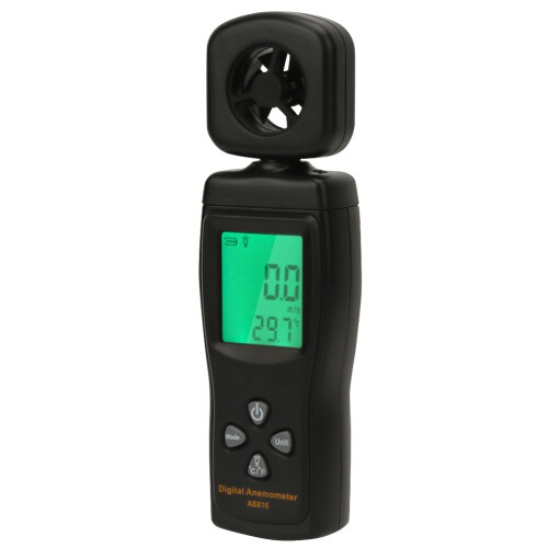 SMART SENSOR AS816 Mini Digital-Anemometer 0,3-30m/s 1