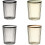 Transparent Trash Can Without Lid Cylindrical Plastic Rubbish Bin Large Capacity Office Container Green 5