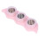 (Pink) Catnip Balls Interactive Pea Shape Kitten Toy Pink 4