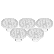 5PCS Aquarium Acrylic Coral Holder Round Clear Fish Tank Support