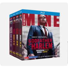 Godfather of Harlem Season 1-4：8-Disc 1080P BD All Region New Box Set Sealed