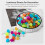 Fish Tank Luminous Pebbles Mini Decor 5
