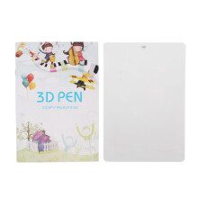 3D Printer Drawing Paper 20 Sheets 40 Patterns Thick for Kids Family