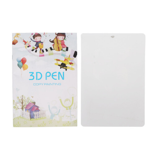 3D Printer Drawing Paper 20 Sheets 40 Patterns Thick for Kids Family