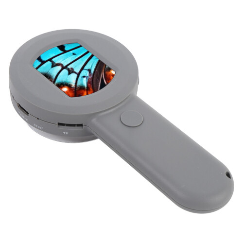 Digital Microscope 2" LCD 100X 8LED Illuminated Loupe for Coins 1
