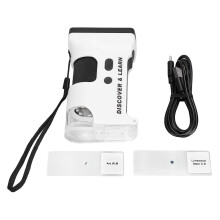 Kids Handheld Microscope 2.7in 800x with LED Lights