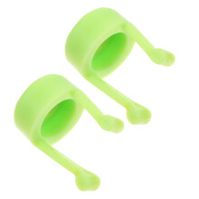 Eye Drops Fixing Bracket 2 Pack Portable Silicone Storage Holder Green For Easy Eye Drops Application