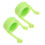 Eye Drops Fixing Bracket 2 Pack Portable Silicone Storage Holder Green For Easy Eye Drops Application 1