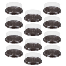 30Stk Transparente Kunststoff Kuchenboxen Für Cupcakes Muffins
