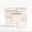 60 Blatt Memo Block Terminplan Planbuch Notizblock Mit Lesezeichen 7