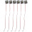 6St Lüfter Dc 12V Mini Leiser Kühlungslüfter Schwarz 11