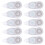 10 Dubbelzijdige Kleefstift Roller Correctie Tape Wit 11