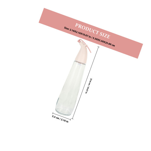 haushaltsölspender transparente essig- und sojasoßenflasche 1