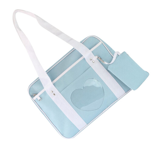1Sac Cartable Clair Pour Adolescentes Étudiantes 2