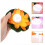 5 Pièces 13 Cm Lotus Led Fleurs De Lys 8