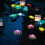 5 Pièces 13 Cm Lotus Led Fleurs De Lys 10