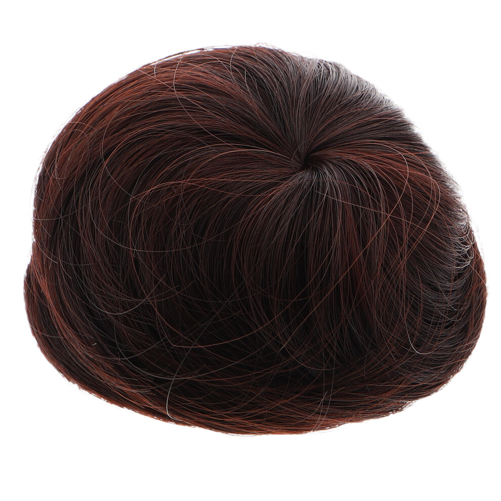 Vaguelly Unisex Donut Bun Wig Hairpiece Tool For Bridal Hanfu Updo Styling