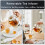 Electric Hot Tea Machines 600W Tea Maker With Microcomputer Panel Borosilicate Glass 1L Keep-Warm 8H 3