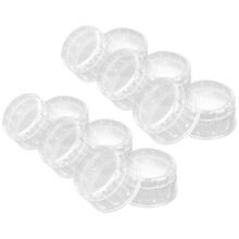 Masteelf 20 Stk Shake Cup Deckel 4,50x4,50x2,70cm Transparent