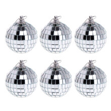Set Of 6Pcs Glass Ball Disco Lighting Kit For Home Stage Club Decor With Storage Bag