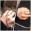 1 Punk- Kettenring Hand-Schmuck Deko Mode Ring (Silber) 6