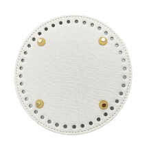 14 Cm Runde Unterseite PU Leder Für Geldbörse DIY