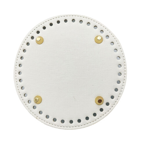 14 Cm Runde Unterseite PU Leder Für Geldbörse DIY